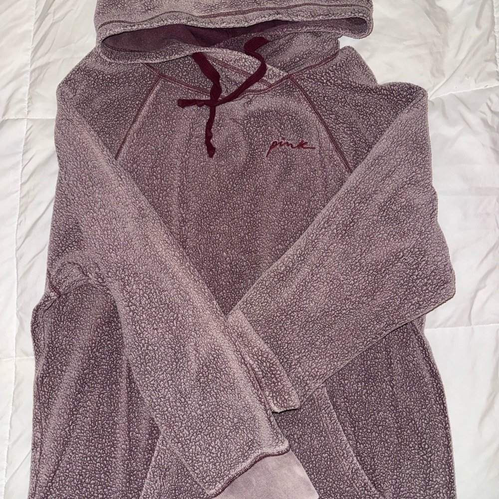 PINK Victoria's Secret Maroon Hoodie